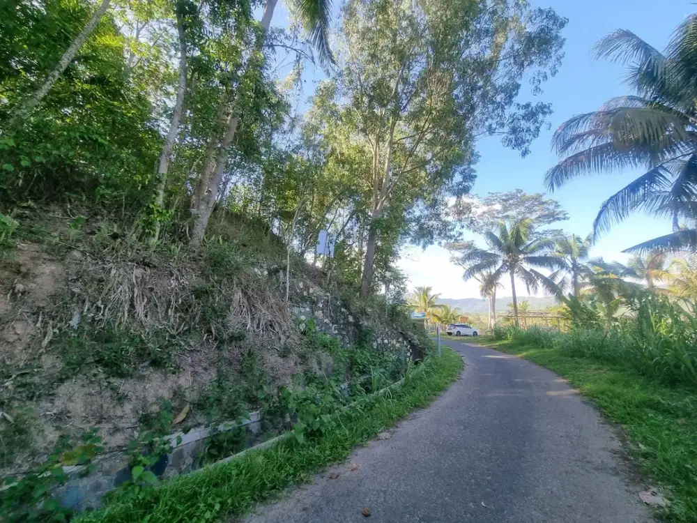 Dijual tanah SANGAT BAGUS & ISTIMEWA dengan VIEW WADUK SERMO cocok untuk hari tua dan investasi