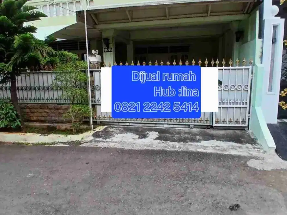 Dijual rumah kemaanan 24 jam  Duren sawit Jakarta timur