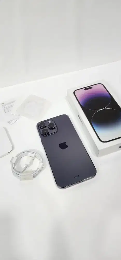Iphone 14 promax 512 
deep purple ex ibox