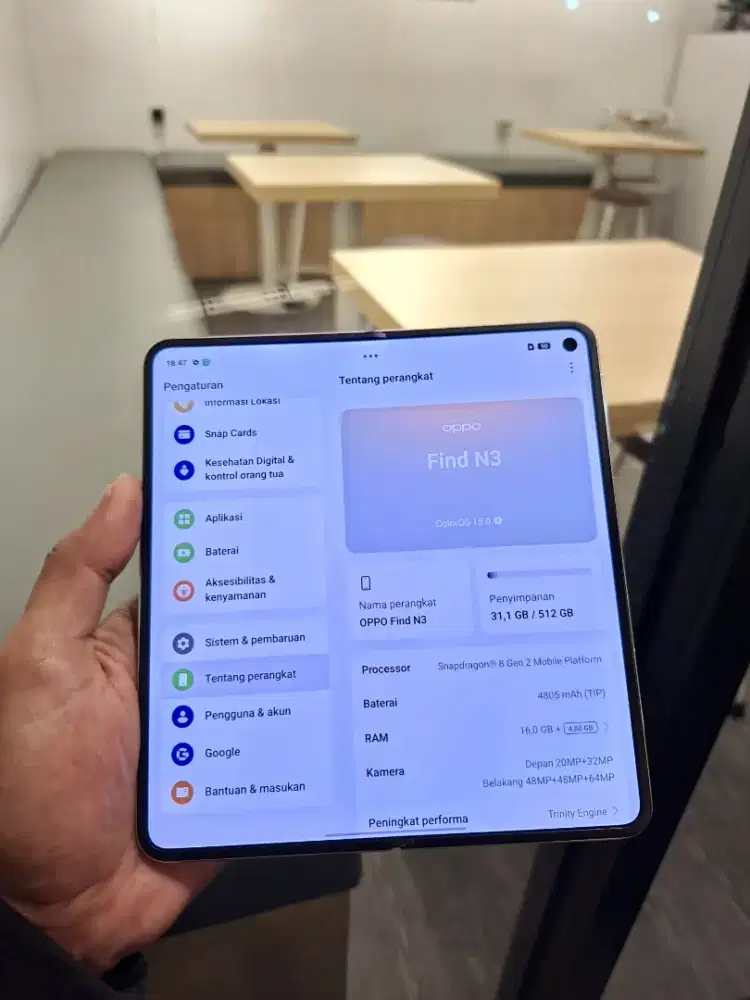 OPPO FIND N3 HP Chas