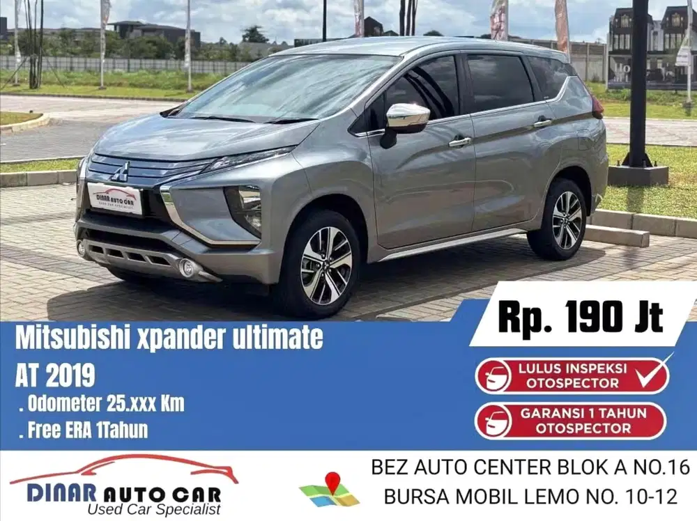 (25Rb) Xpander Ultimate 2019 Matic Abu Warenty 1TH 35Jt *Dinar AutoCar