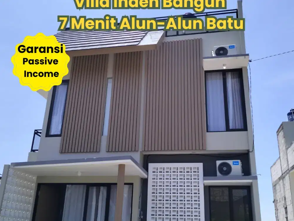 Villa Inden Bangun dekat Alun-Alun Batu