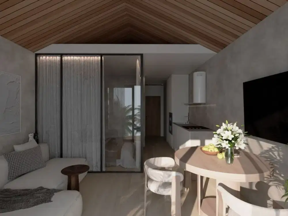 For Leasehold 33 Years Modern Apartment In Sanur