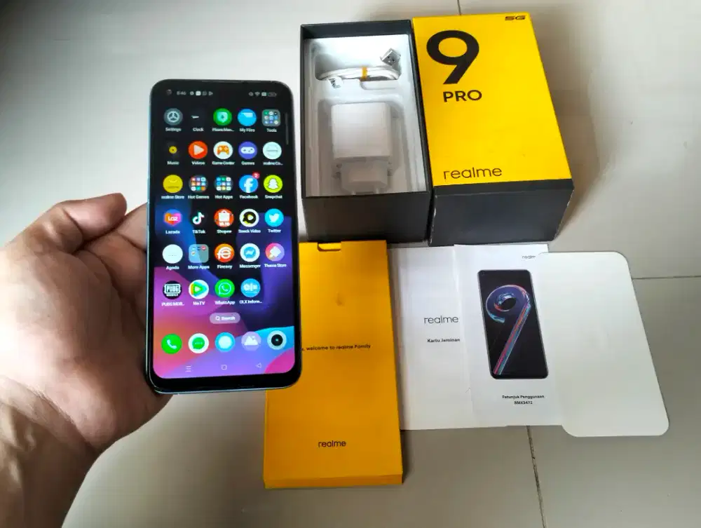 REALME 9 PRO 5G RAM 8GB +4GB / 128GB 6,6in Finger 64MP Snapdragon NFC