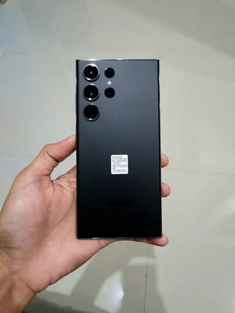 Samsung S23 Ultra 12/256GB Resmi Sein Black Lengkap