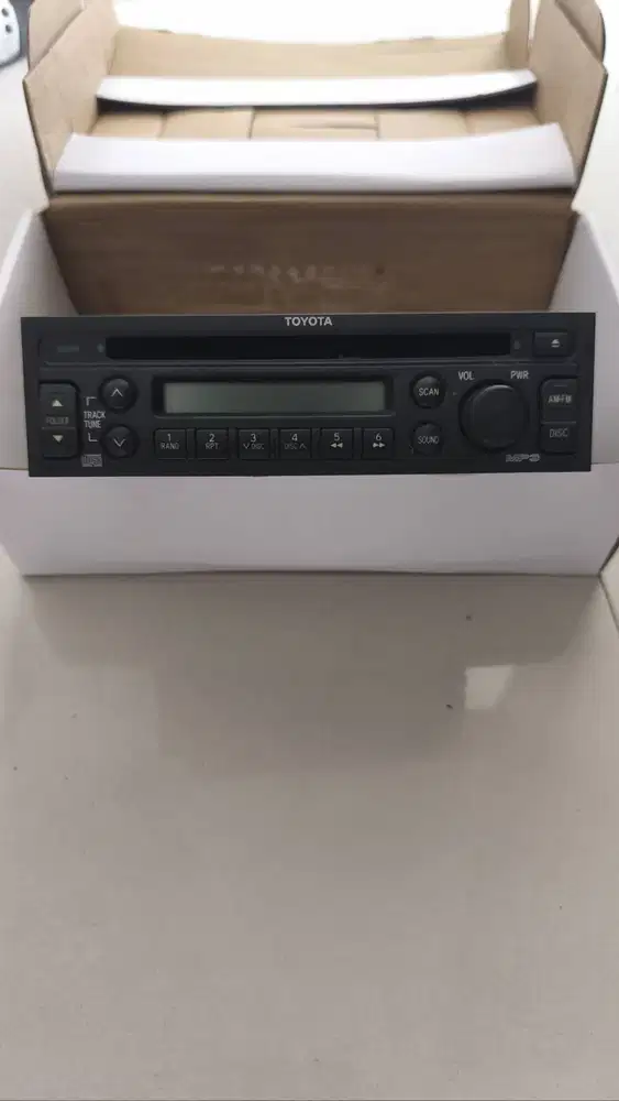 Head unit single dine All New Avanza 2012 second