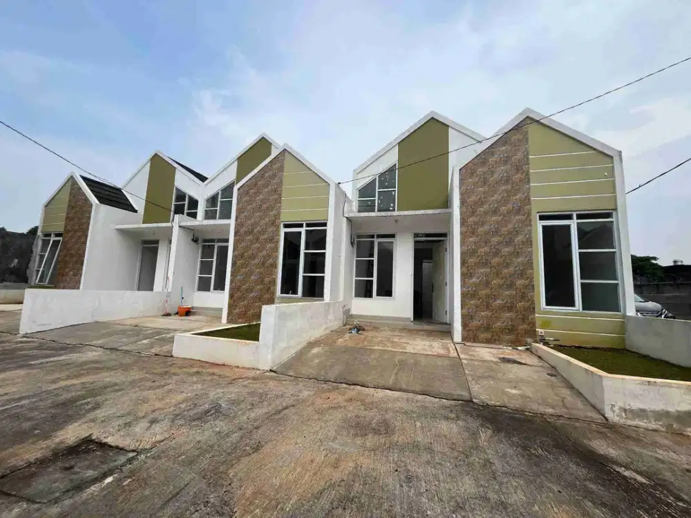 Rumah baru tinggal 1 unit dijual belakang citra gran cibubur