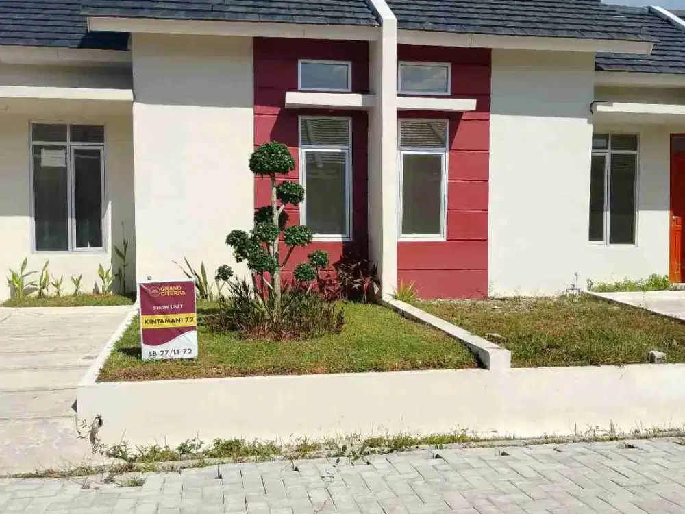 (MR) rumah murah nempel waterboom