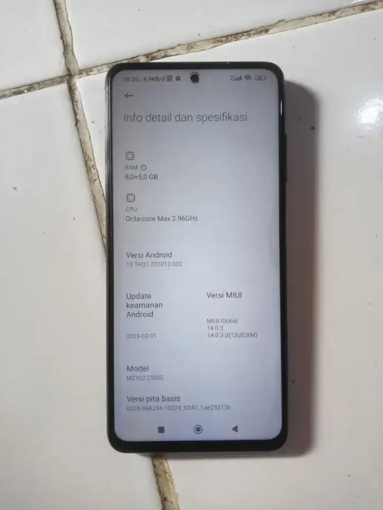 Xiaomi Poco x3 pro 8+5/256gb Batangan