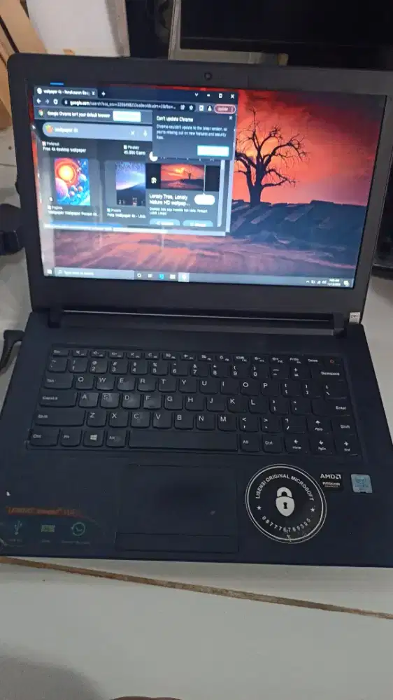 Laptop lenovo i7 gen 6