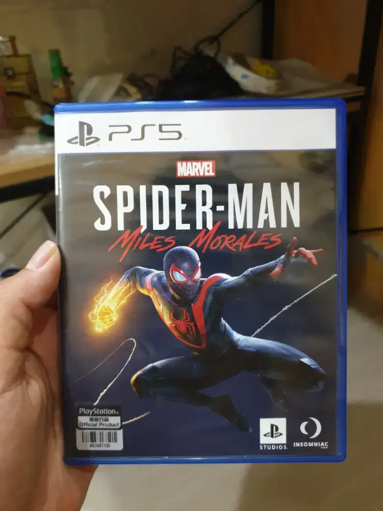 BD / Kaset Ps5 Spiderman Miles Morales