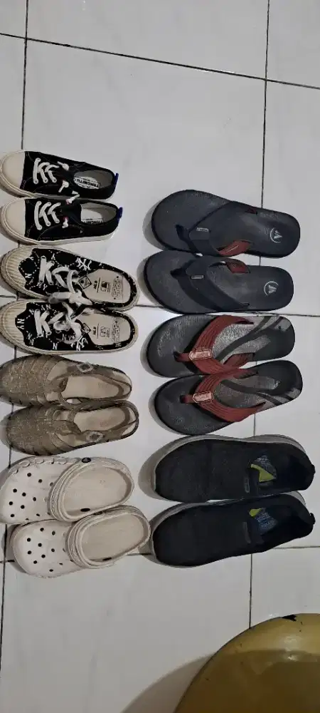 sepatu anak dan dewasa