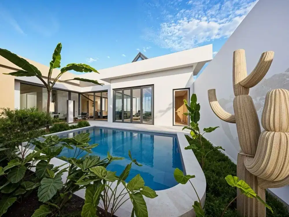 Modern 3 Bedroom Villa For Leasehold 30 Years In Sanur
