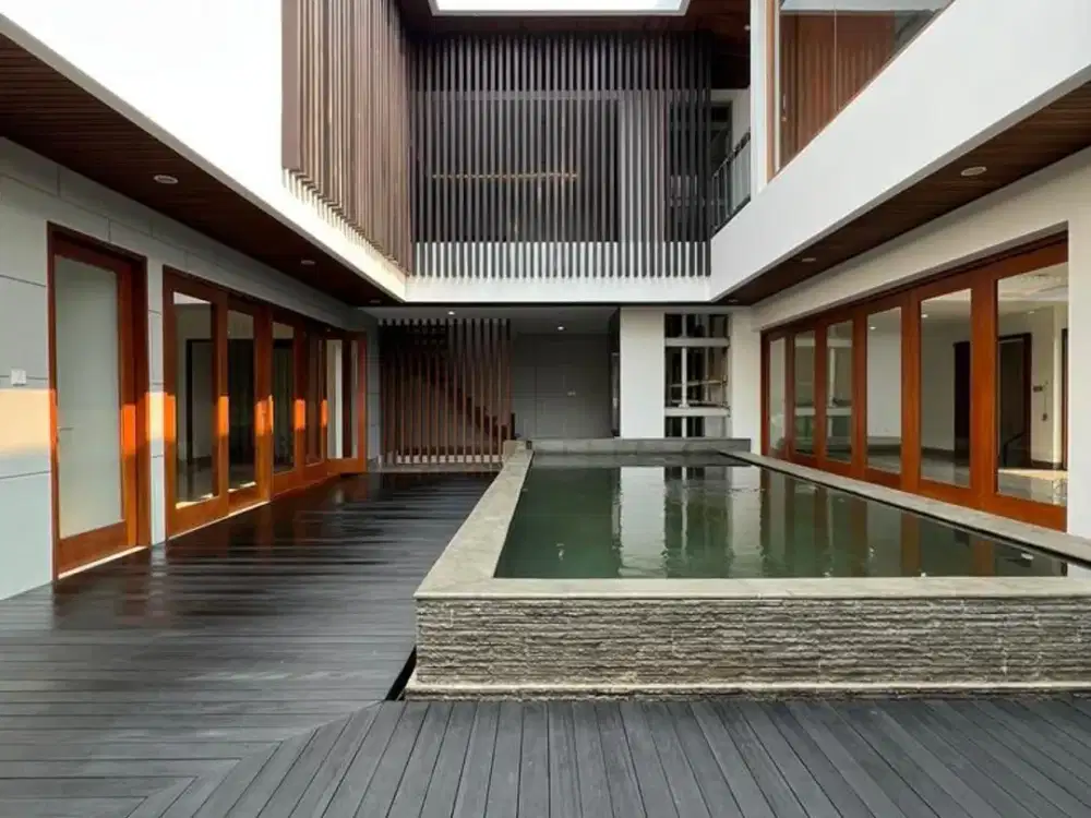 Dijual Rumah Modern Tropical Minimalis di Pondok Indah LB.654m2