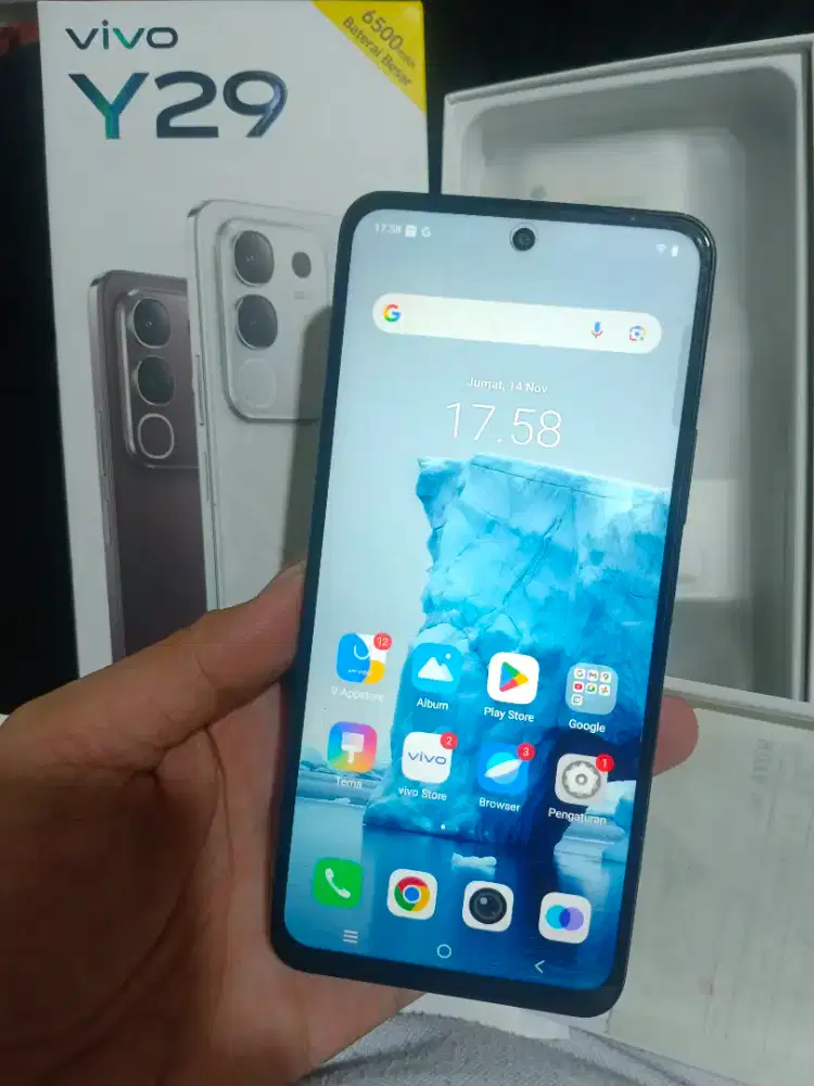 VIVO Y29 256GB FULLSET MULUS ASLI Nego