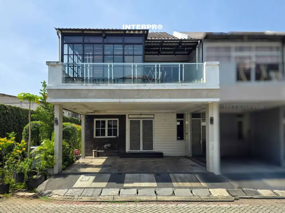Rumah Hook 2 Lantai Dijual Puri Mansion 4 Kamar Tidur - Luas 105m2