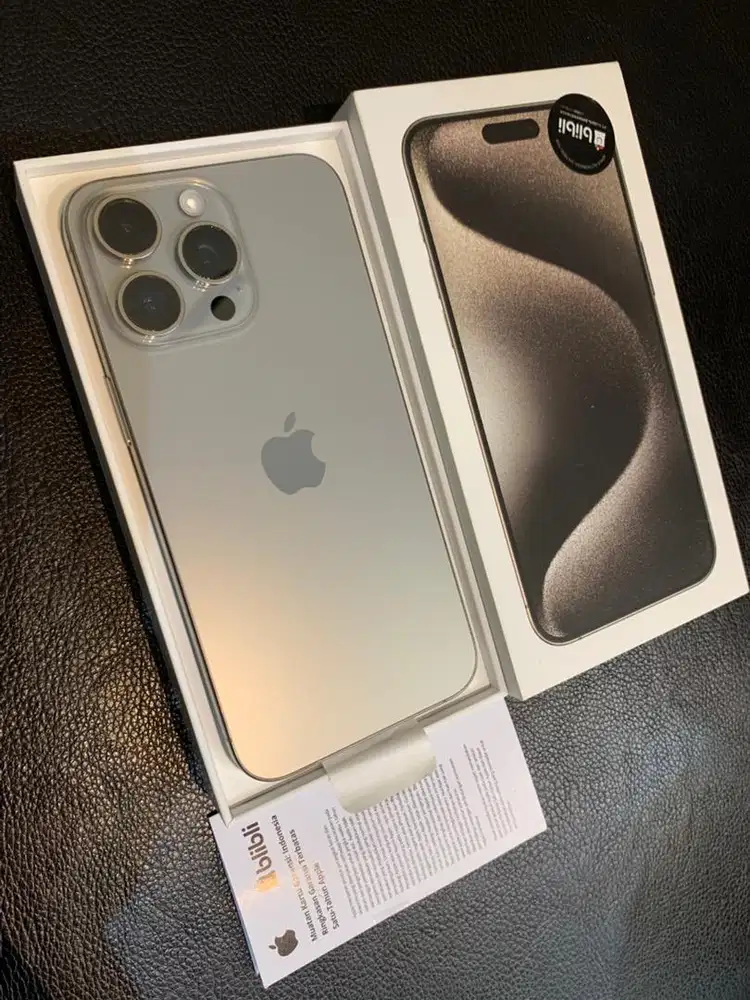 iPhone 15 Promax 256gb resmi Likenew