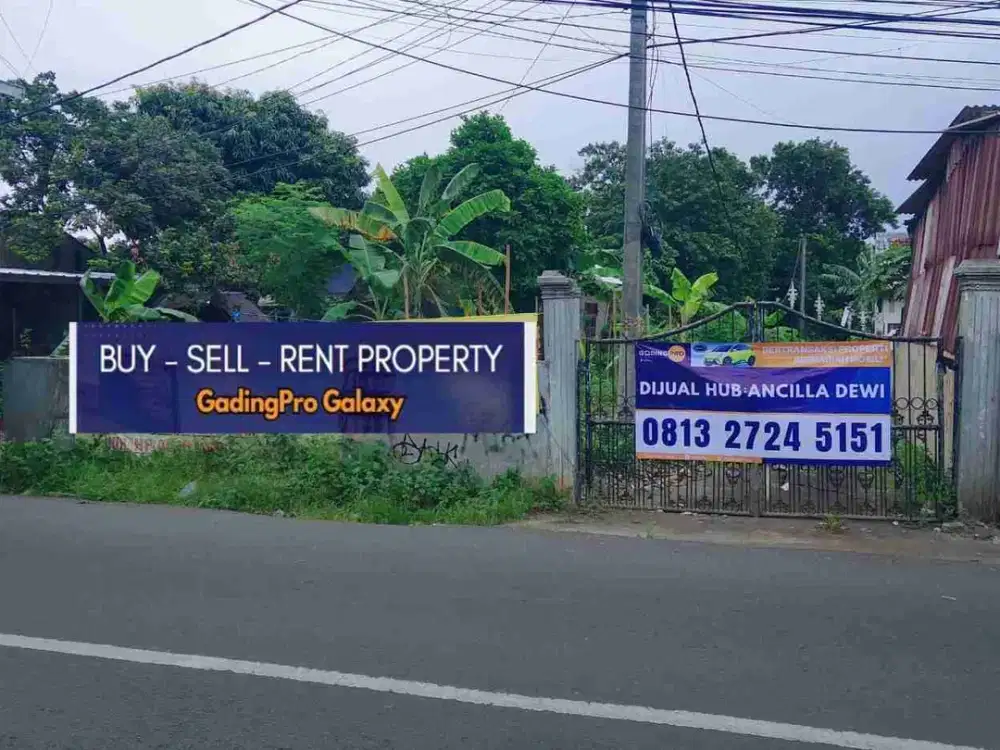 Dijual Kavling Tanah Murah Area Kampung Sawah Bekasi Selatan
