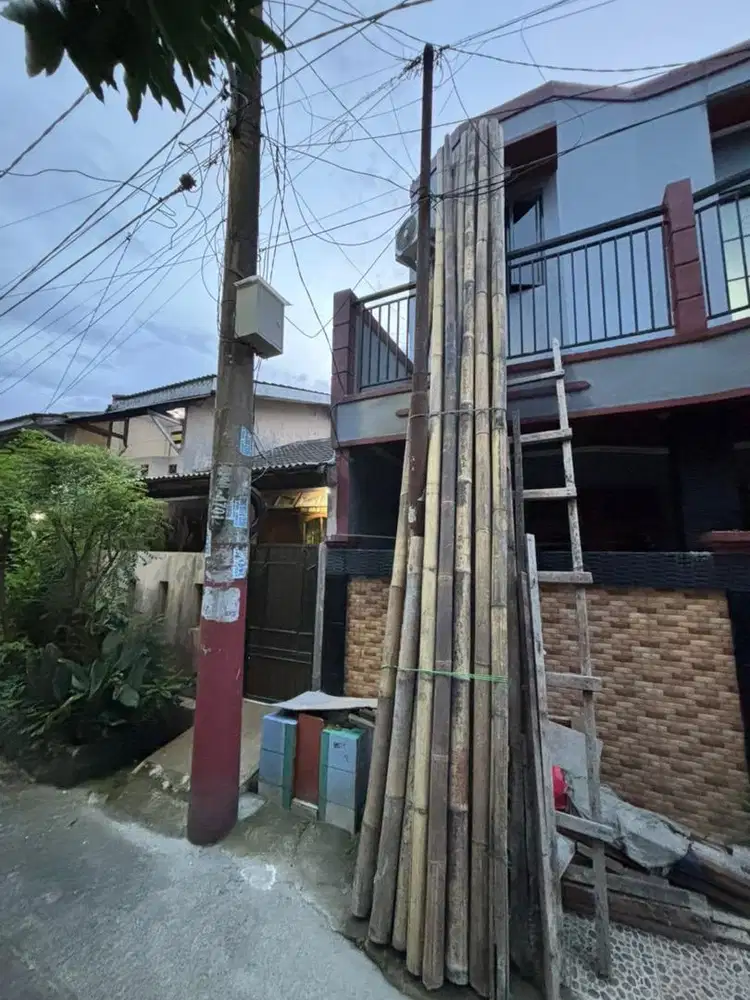 Jual Bambu Bekas Steger - Masih Kuat & Kokoh