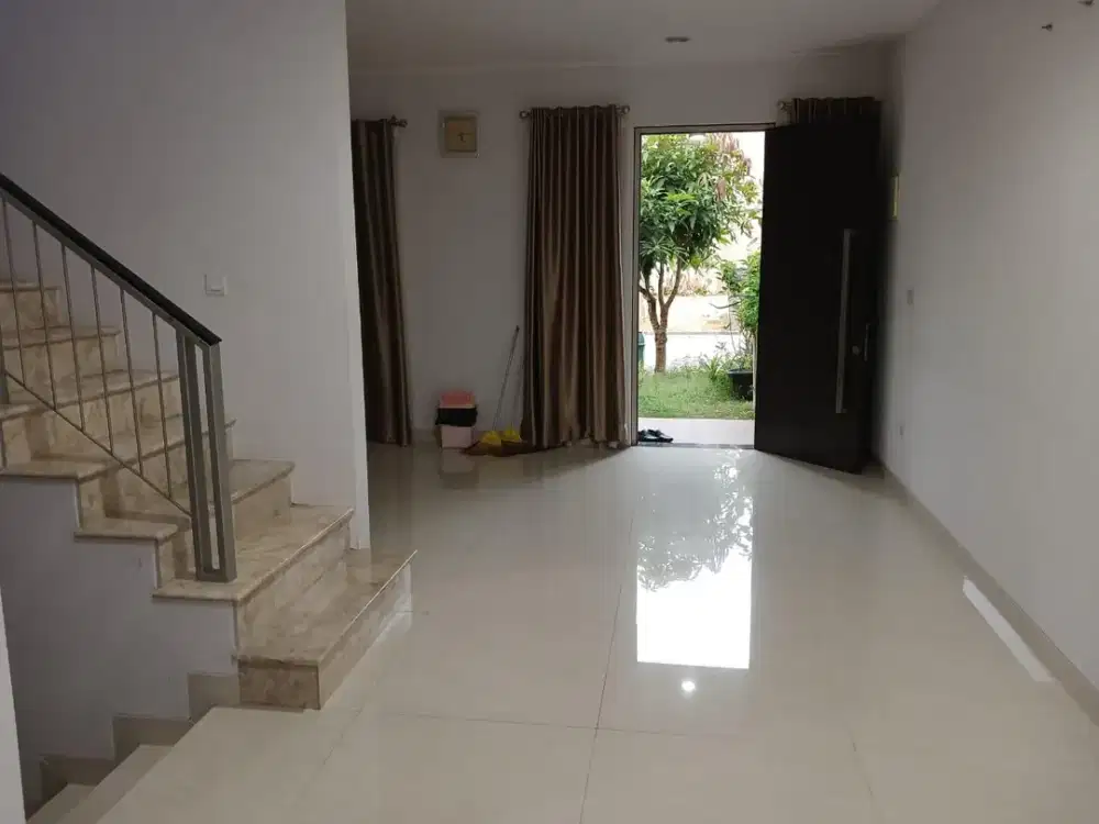 sewa rumah golf island PIK uk 6x15m ada AC & kitchen set