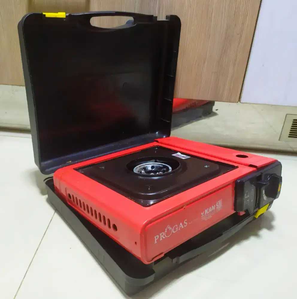 Jual kompor portable progas normal biasa buat bbq & camping, ada bonus