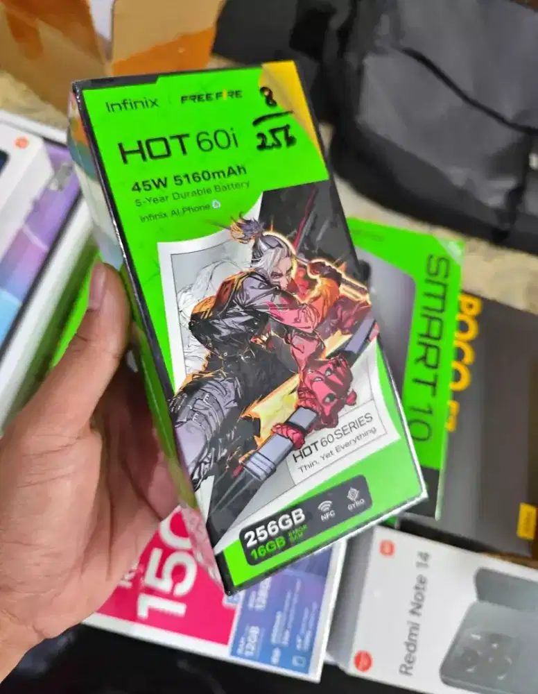 Infinix Hot 60i 8/256 New