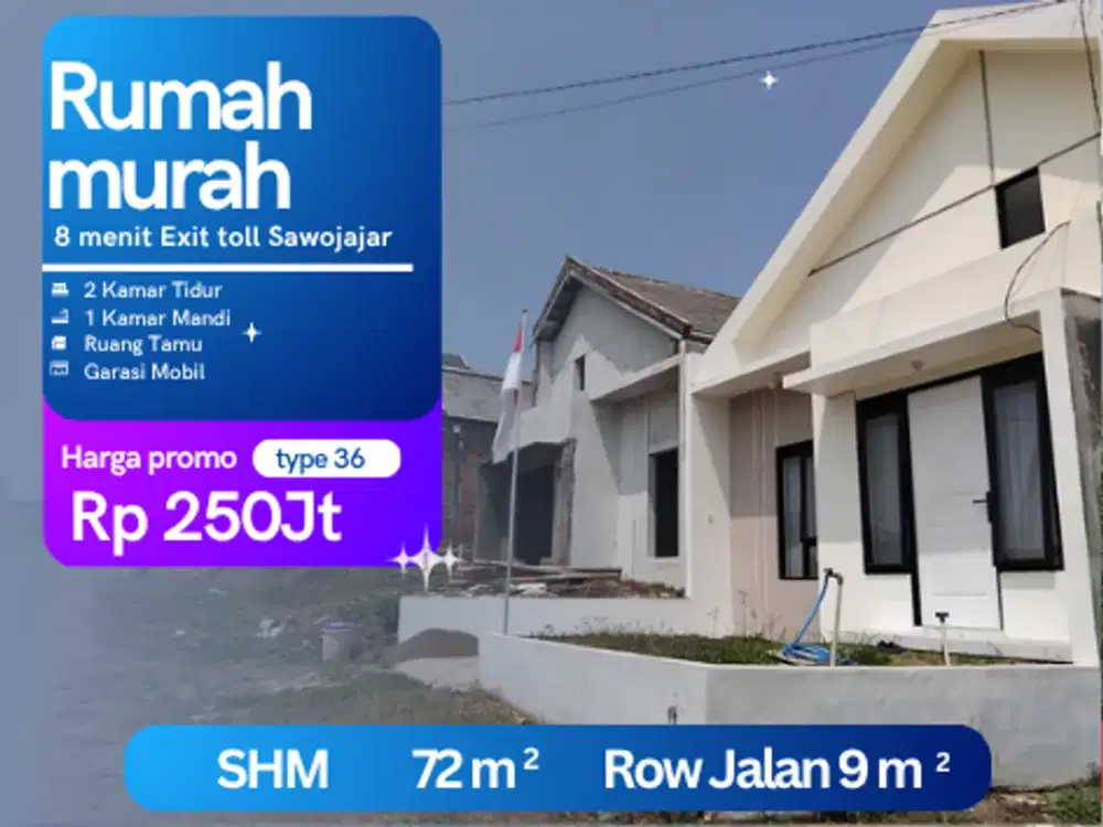 Rumah Modern Minimaliis Akses Mudah & Lingkungan Tenang