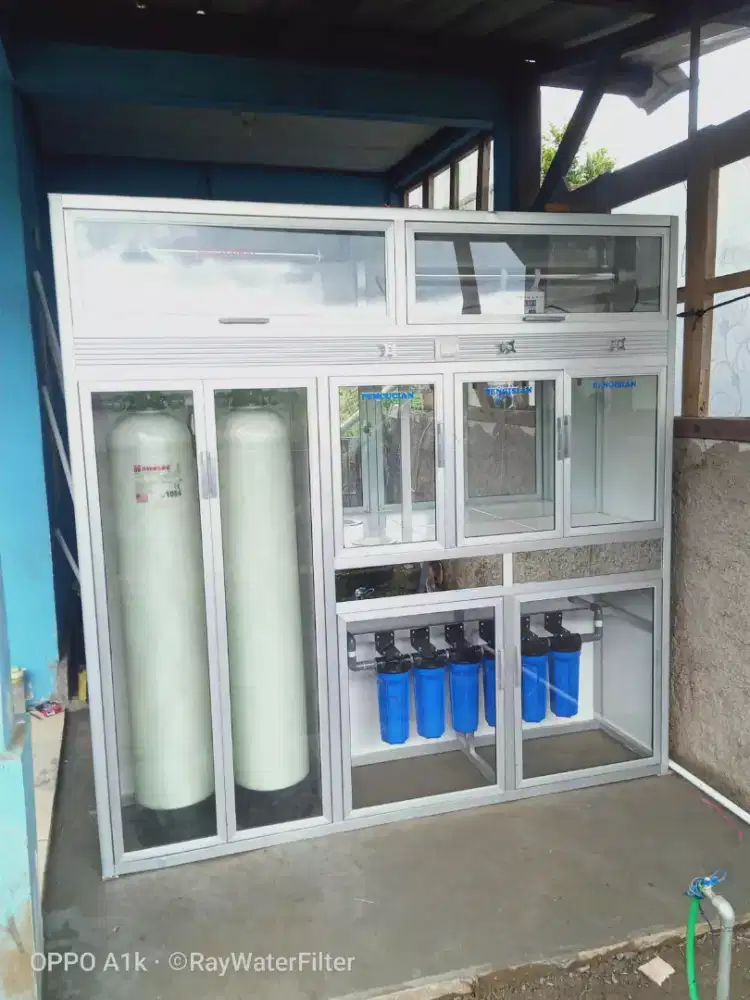 Depot air minum isi ulang paket komplit