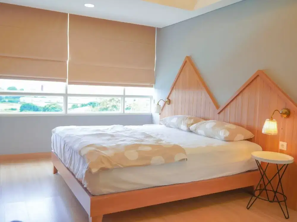 Sewa Apartement Skandinavia 2BR Fully Furnished Fasilitas Premium 15min Bandara Soekarno Hatta Tangerang