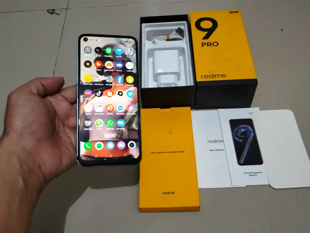 REALME 9 PRO 5G RAM 8GB +4GB / 128GB 6,6in Finger 64MP Snapdragon NFC