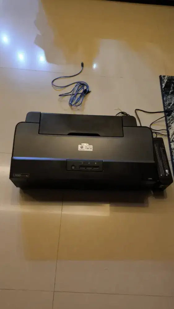 PRINTER EPSON L1300 HANYA GA BISA PRINT AJA
