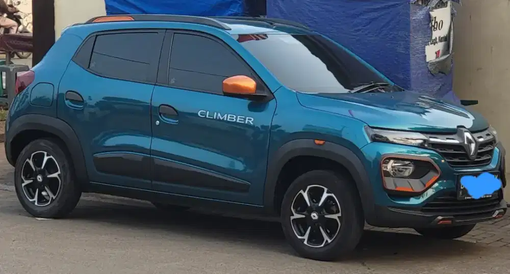 Renault Kwid Climber 2020 Matic biru irit low km baru balik nama