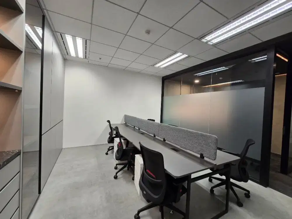 Sewa Kantor Siap Pakai Fully Furnished Pakuwon Tower