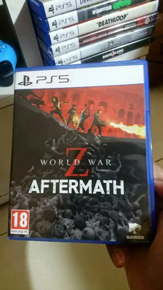 BD/Kaset PS5 WORLD WAR Z: AFTERMATH Original Fullset Like New