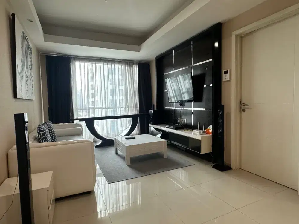 Jual Apartemen Casa Grande Tower Mirage 2 BR unit bagus Interior Bagus Size 99