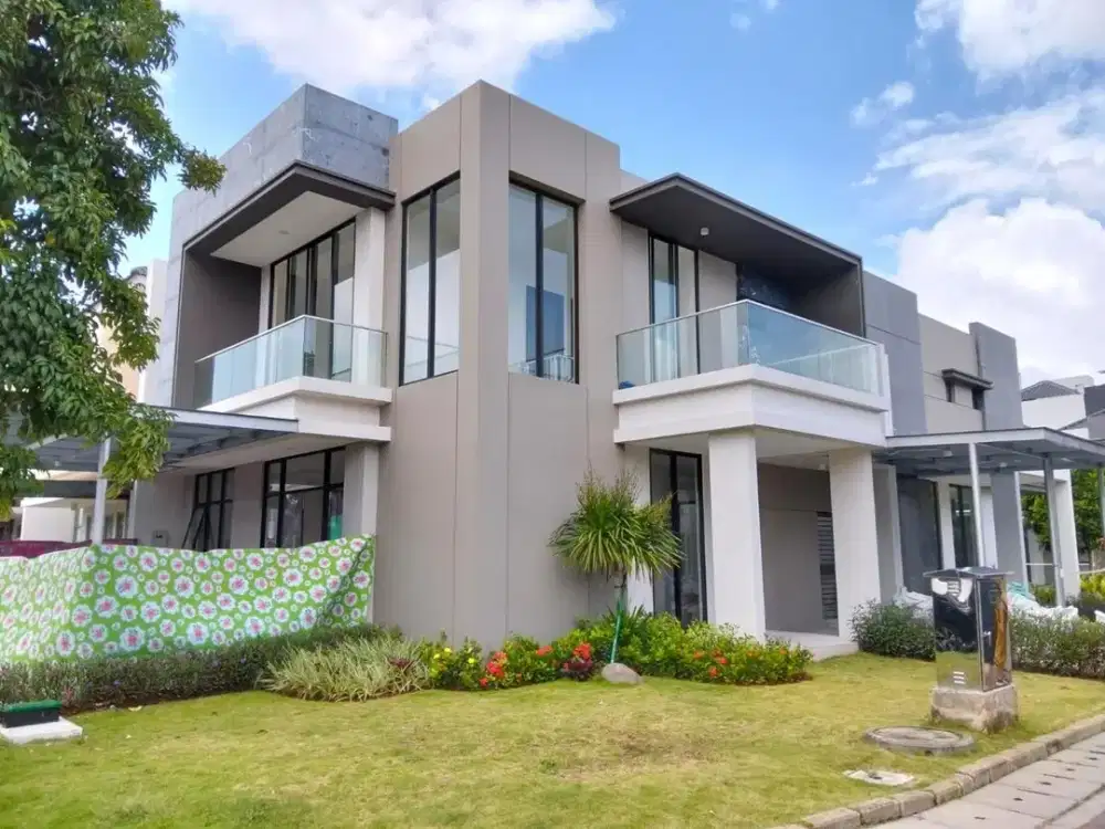 Rumah Hoek Harmony Golf Boulevard Golf Island PIK 15x15 Semi Furnished