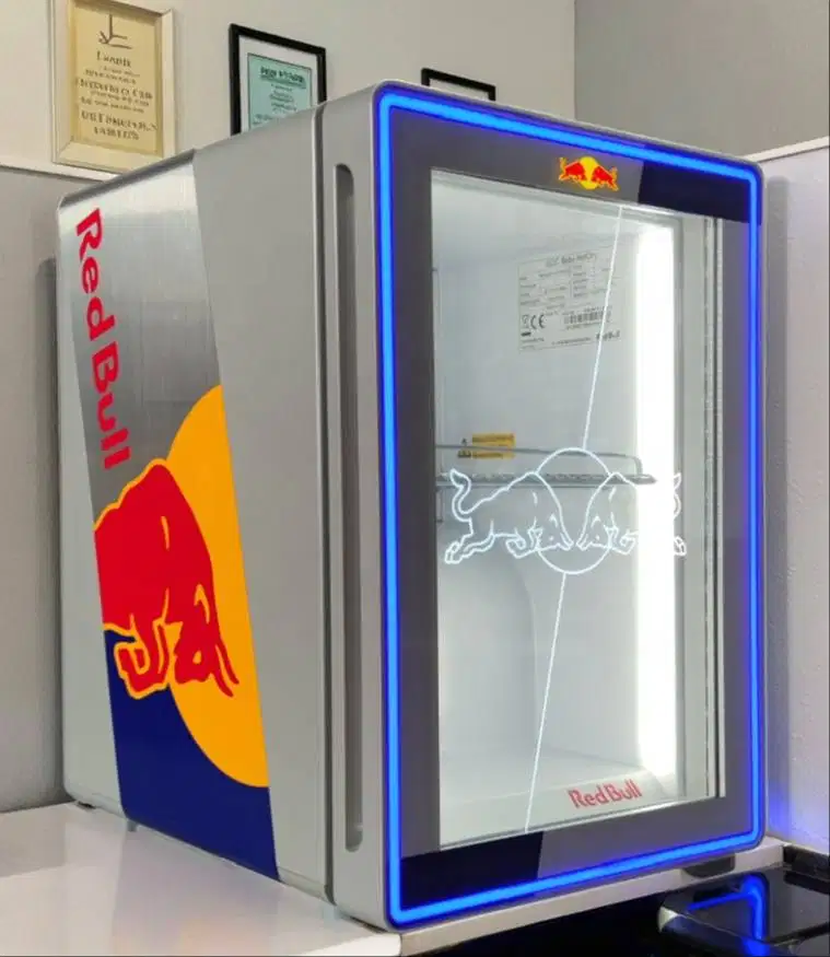 Kulkas/Showcase Mini Red Bull Original LED Display (Limited Edition)