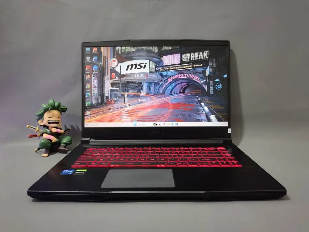 Laptop bekas MSI GF63 THIN 11 SC Intel Core i5-11400H Ram 16GB