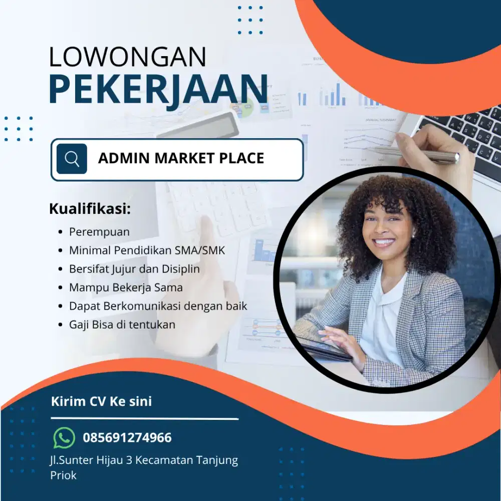 LOWONGAN ADMIN MARKET PLACE