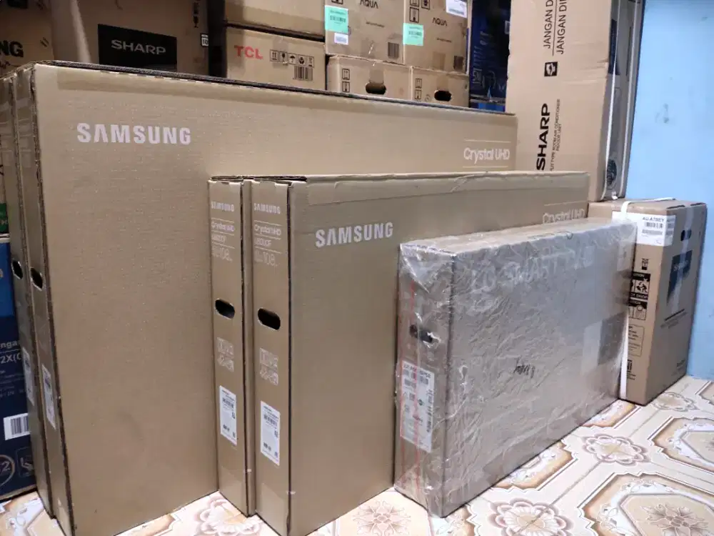 Tv berbagai macam merk&garansi resmi