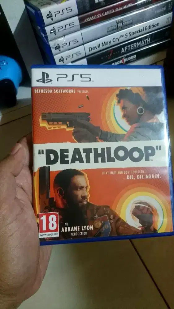 BD/Kaset PS5 DEATHLOOP Original Fullset Seken Like New