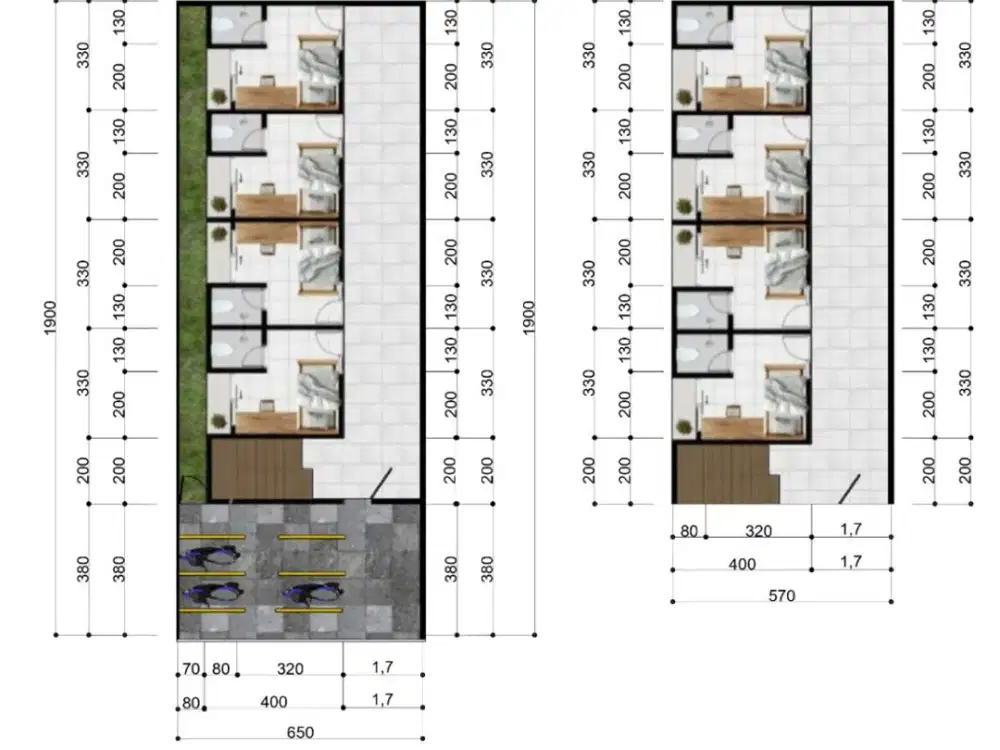 DIJUAL KOST DEKAT SIMPANG 5 PALEMBANG