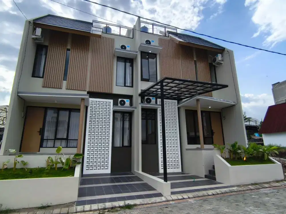 Vila Kota Batu 3 Lantai hanya 1M an view Gunung Dekat Wisata Selekta