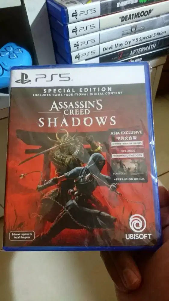 BD/Kaset PS5 ASSASSIN'S CREED SHADOWS (SPECIAL EDITION) Ori Seken