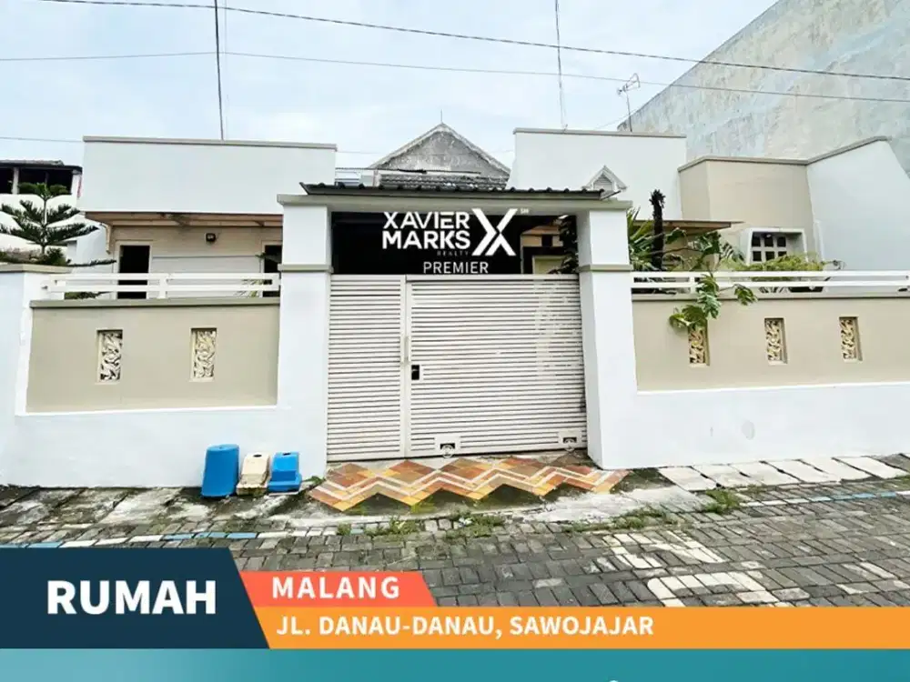 Termurah Dijual Rumah Hook Siap Huni di Danau Danau Sawojajar Malang