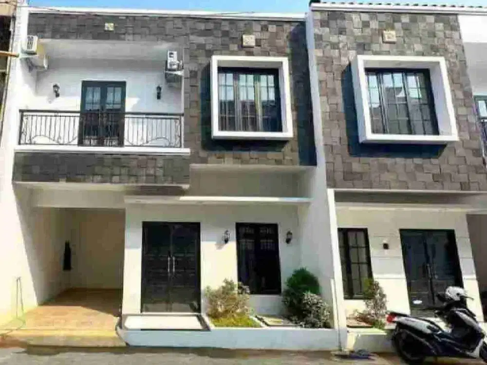 Rumah Baru Cluster di Srengseng sawah Jagakarsa Jakarta Selatan (1 Unit Lagi) dekat Lenteng Agung