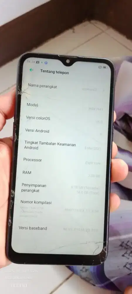 Realme c2   2/16  mnus rtak normal smua