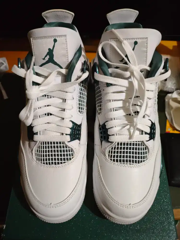 Jual BNIB AJ retro 4 oxidized green