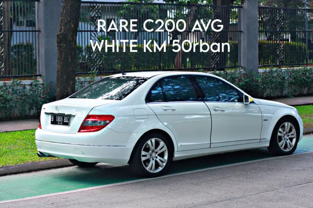 RECORD rare C200 AVG Km 50rban