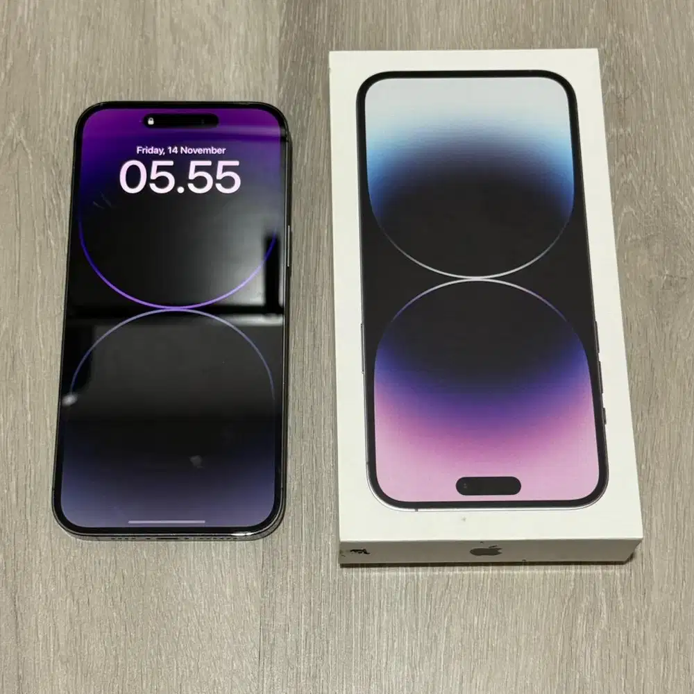 JUAL iPhone 14 ProMax 256 GB (Deep Purple)